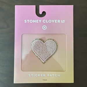 NWT Stoney Clover Ln x Target Heart Patch Pink